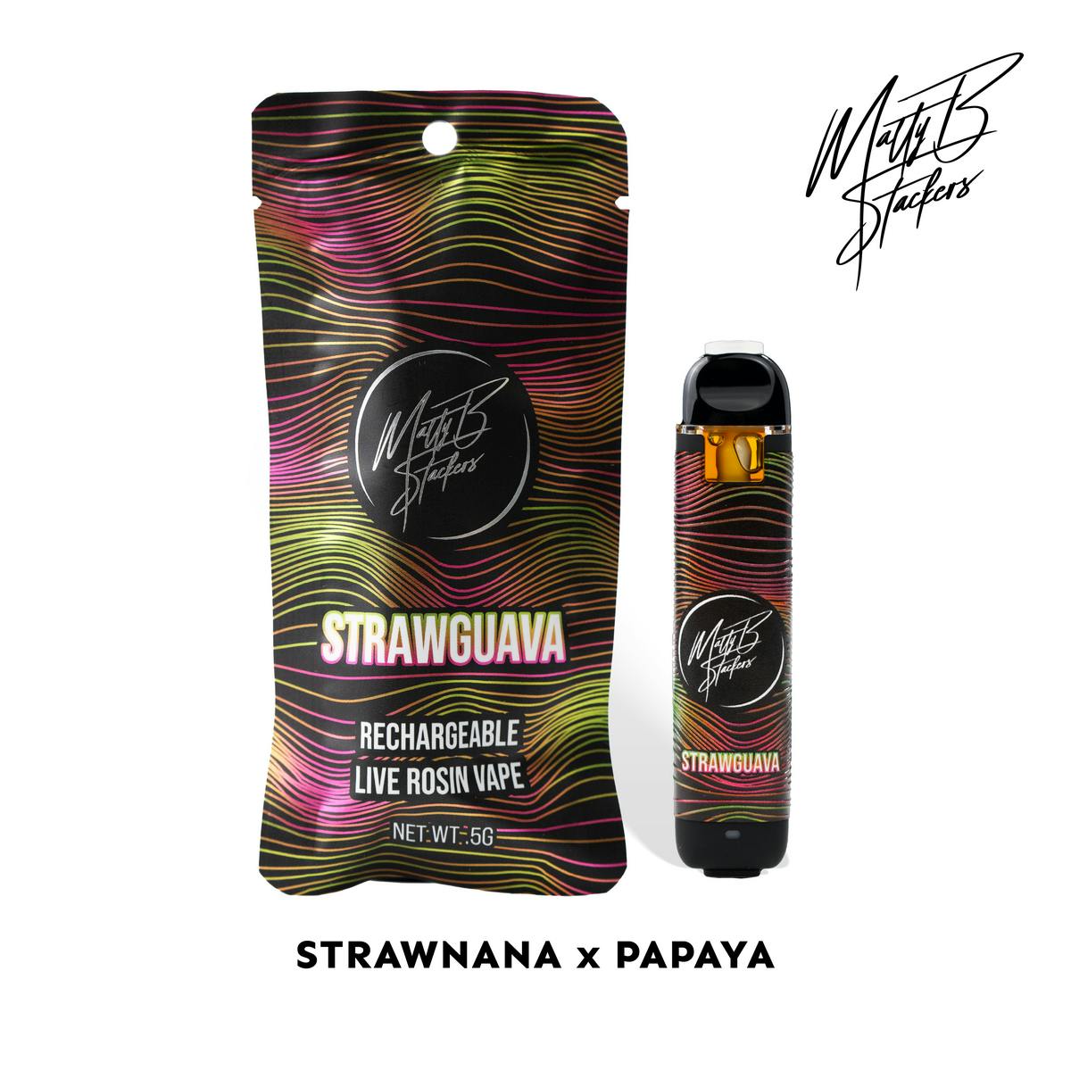 Strawguava | Live Rosin AIO | .5G