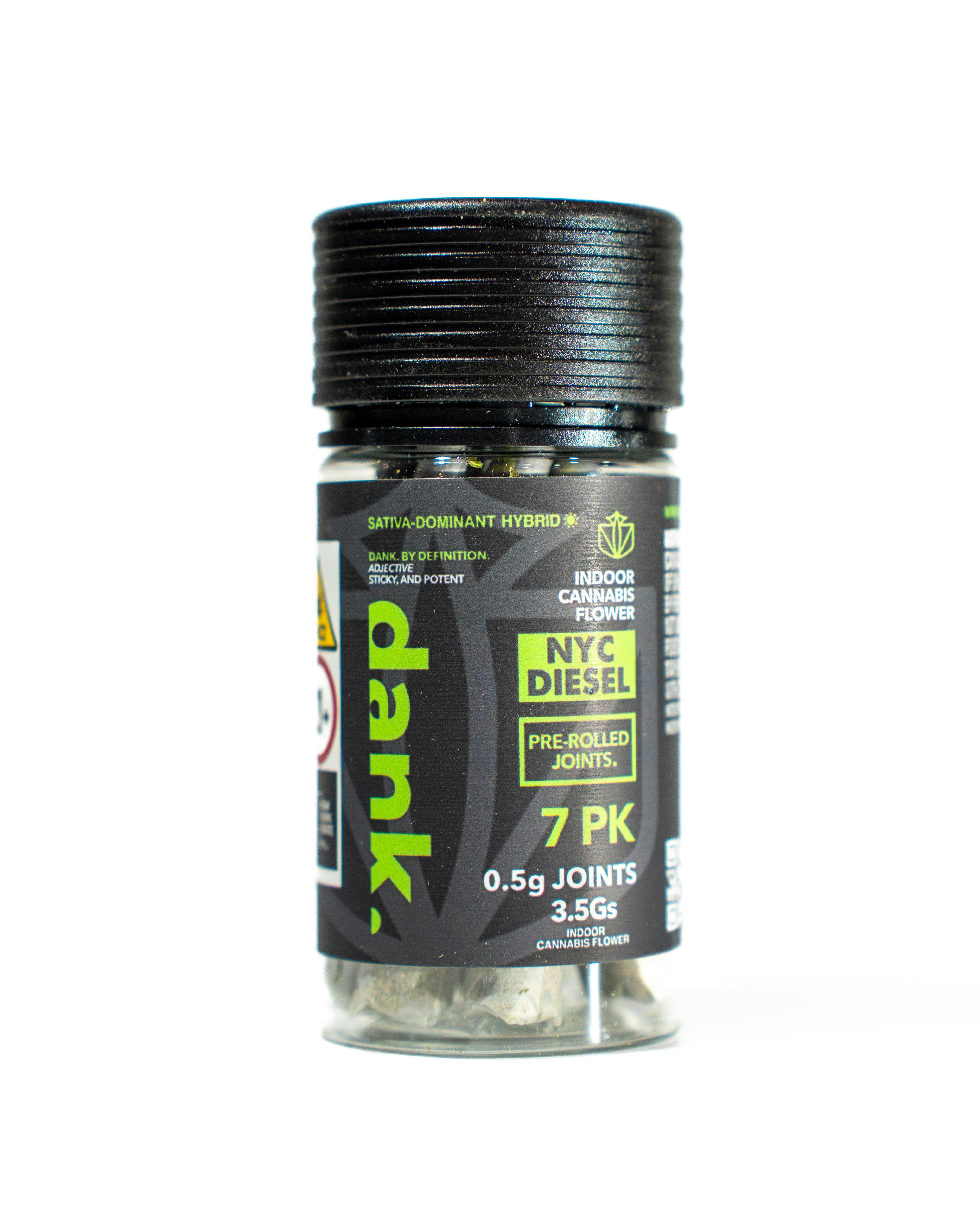 NYC DIESEL (7 PACK PRE-ROLL) by Dank By Definition