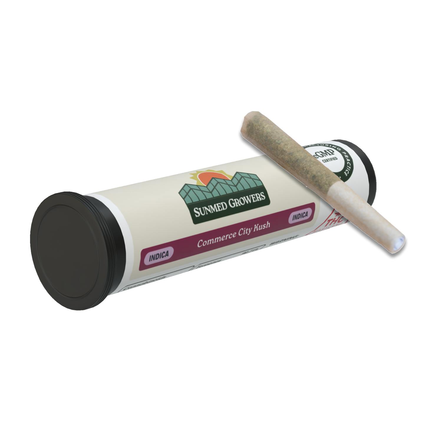 Commerce City Kush Pre Roll 0.5g at Evergrowing Releaf