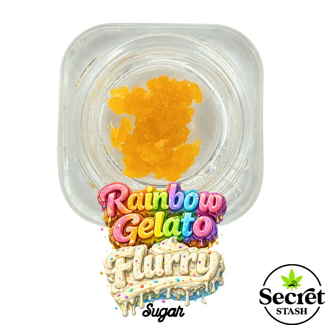 Secret Stash | Sugar | Rainbow Gelato Flurry | 1g by Secret Stash