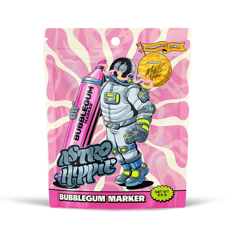 Astro Hippie | Bubblegum Marker - Flower - 3.5g