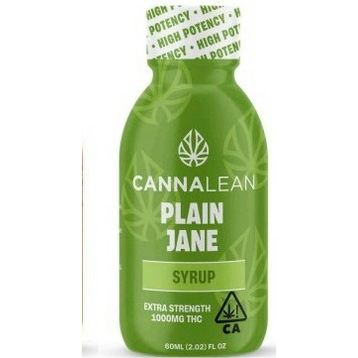 Plain Jane Unflavored Thc Syrup