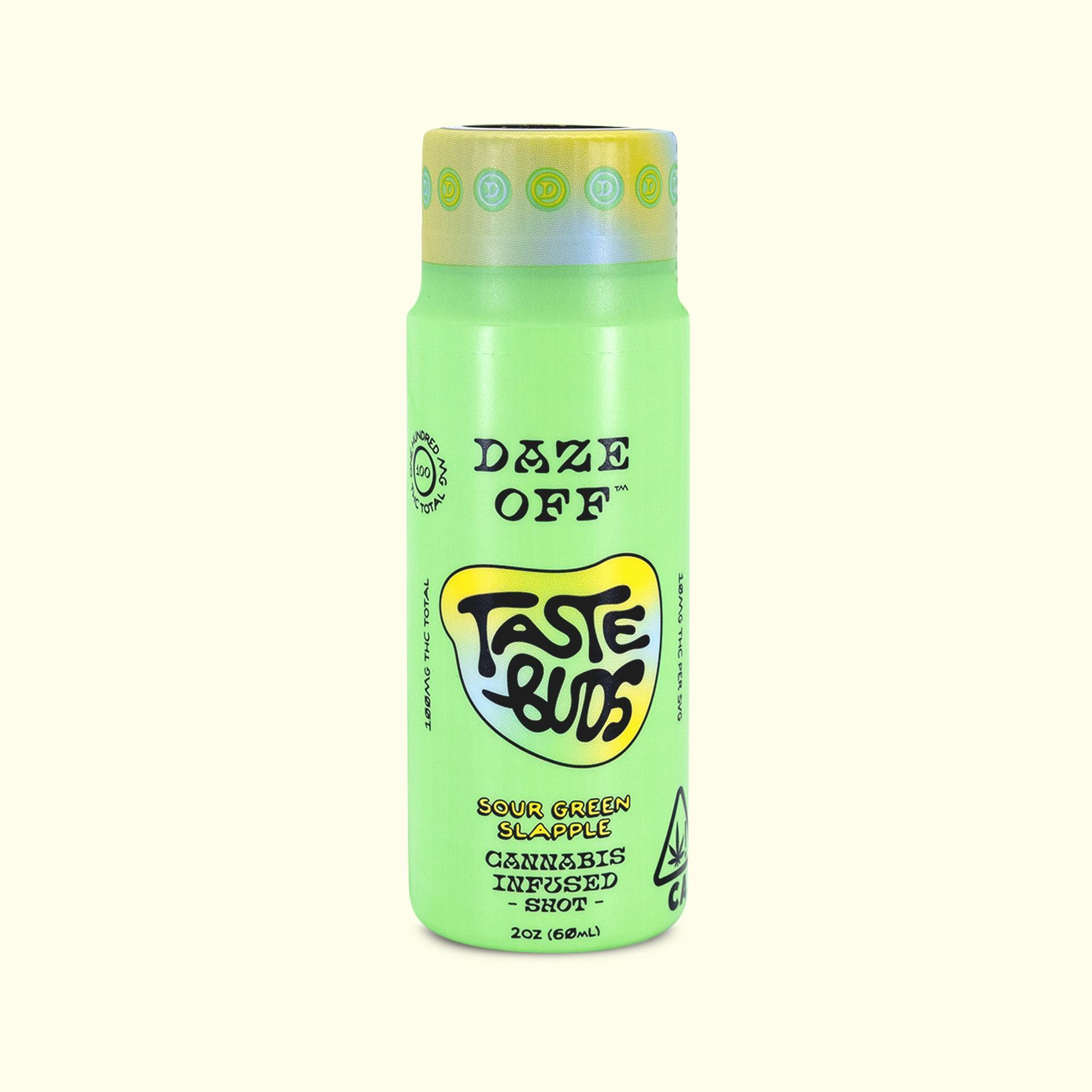 Sour Green Slapple - Taste Buds - Drink Shot (2oz)