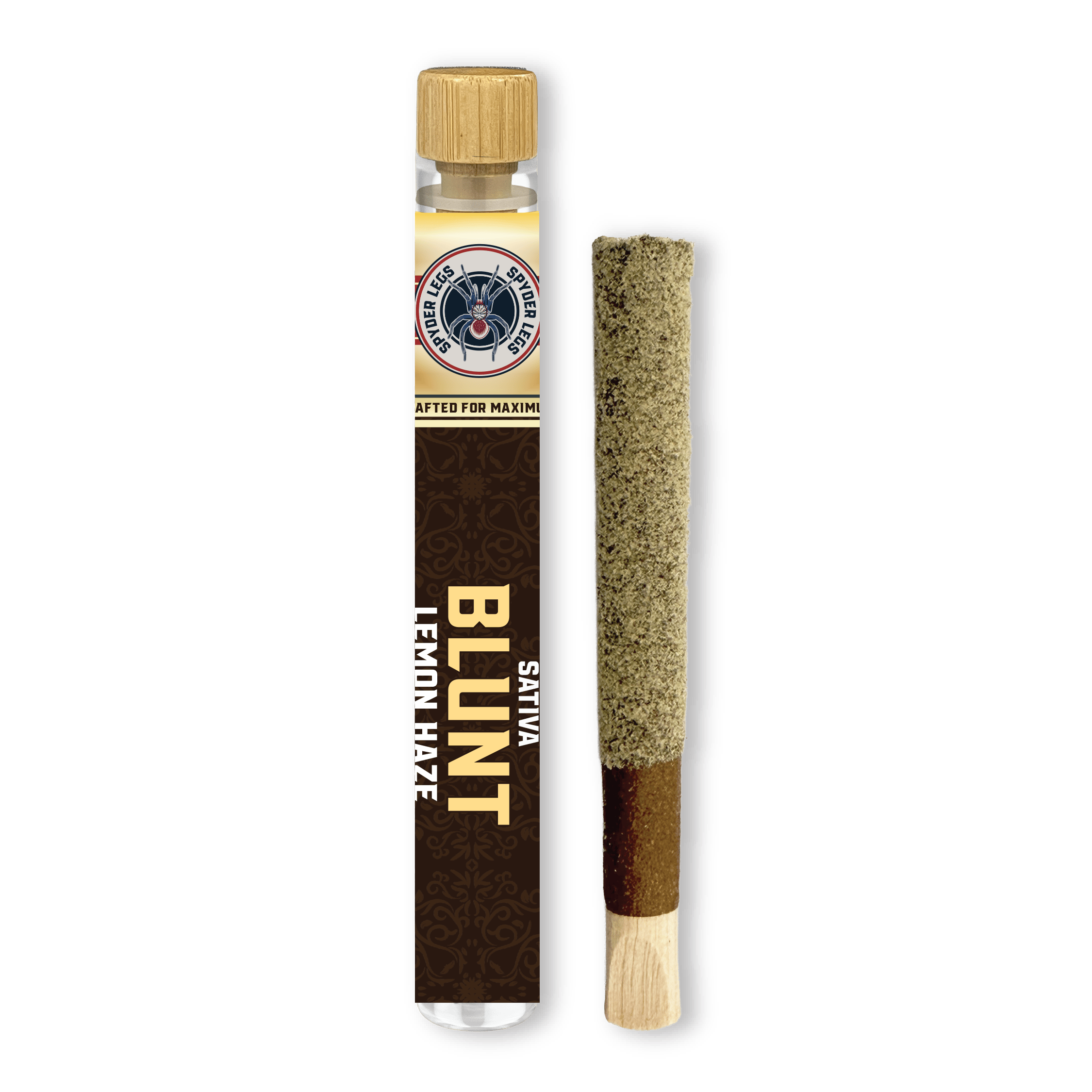 Spyder Legs | Lemon Haze | Infused Blunt | 2g by Spyder Legs