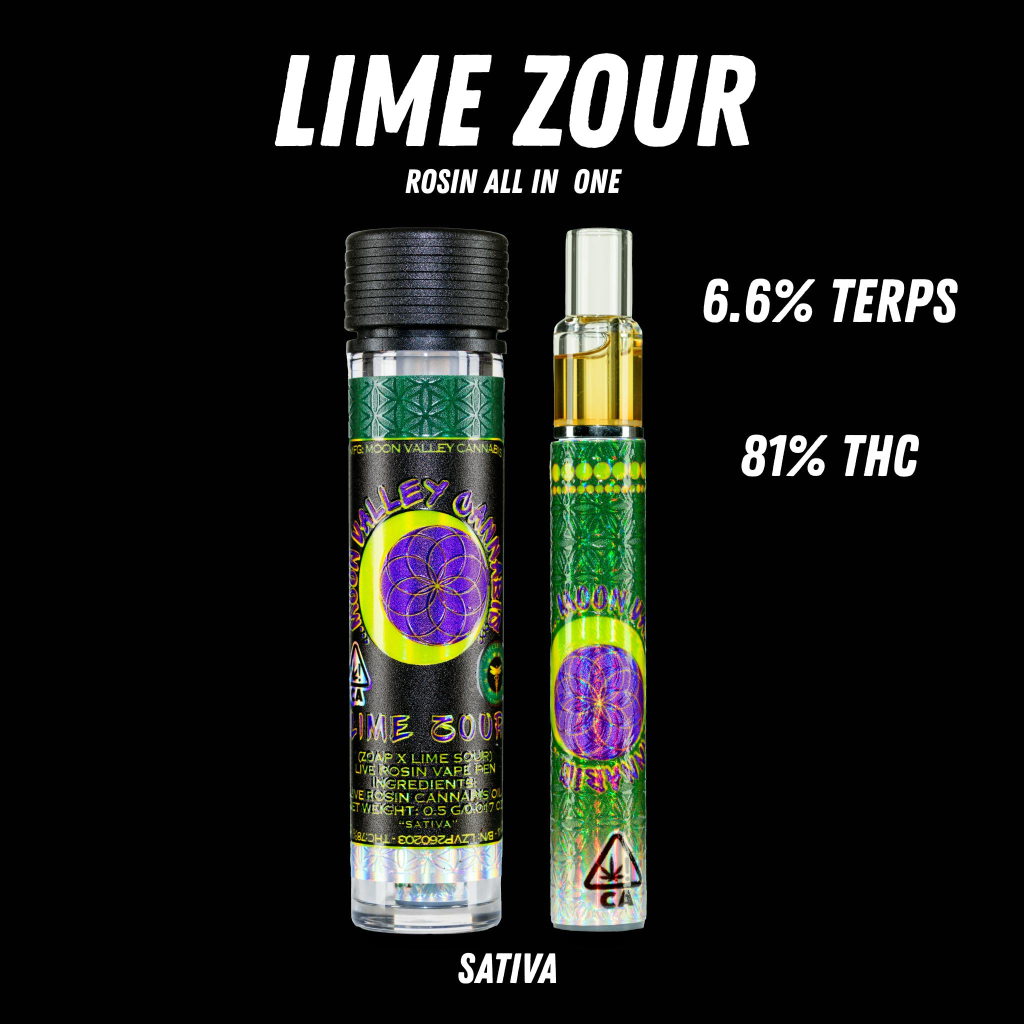 Lime Zour Rosin Aio