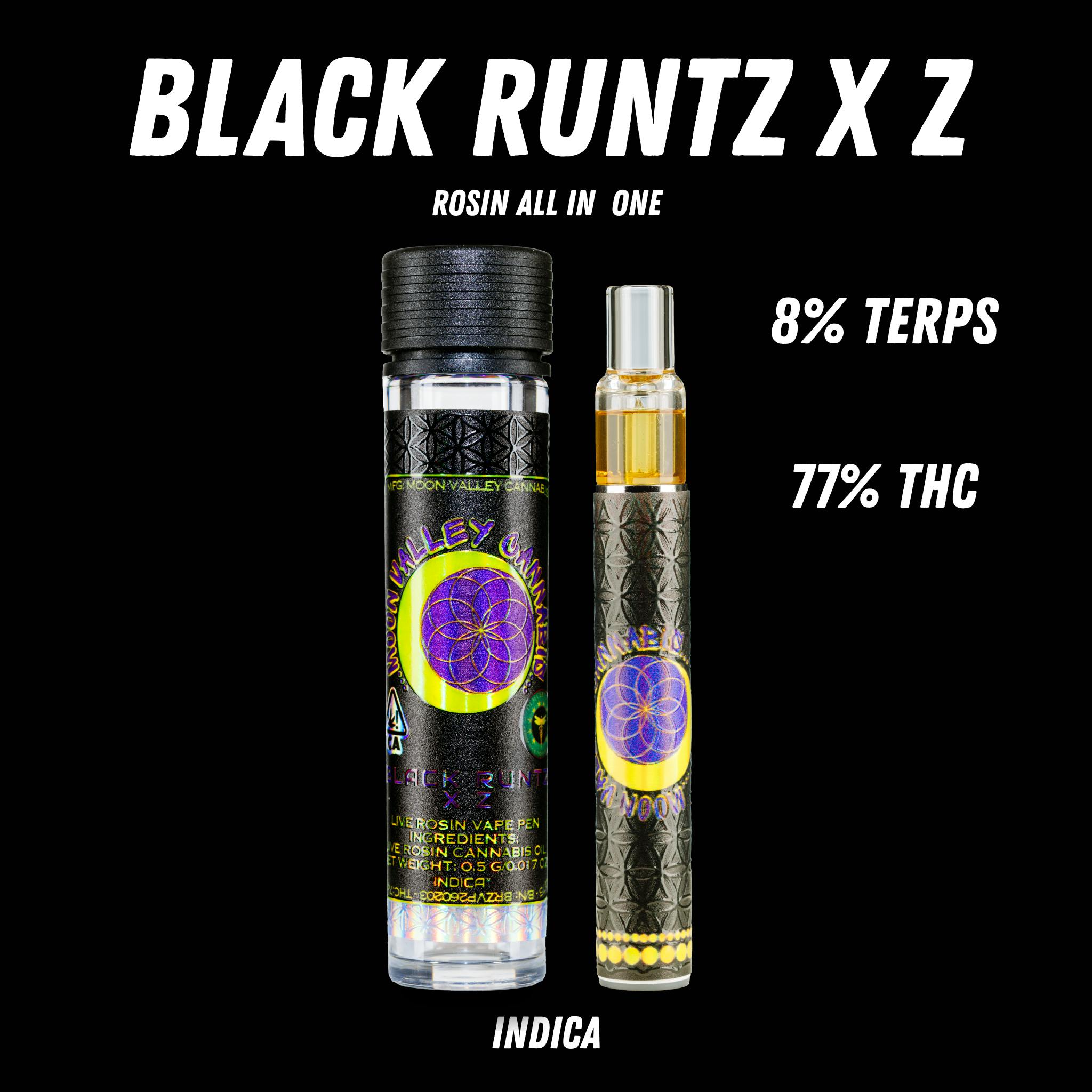 Black Runtz Rosin Aio