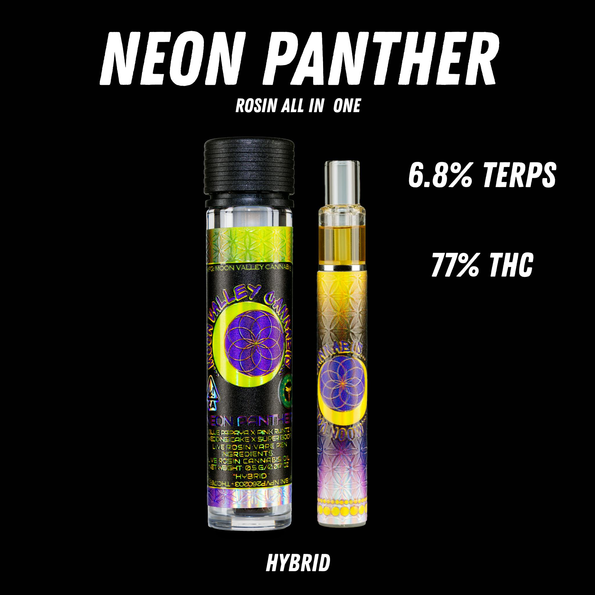 Neon Panther Rosin Aio