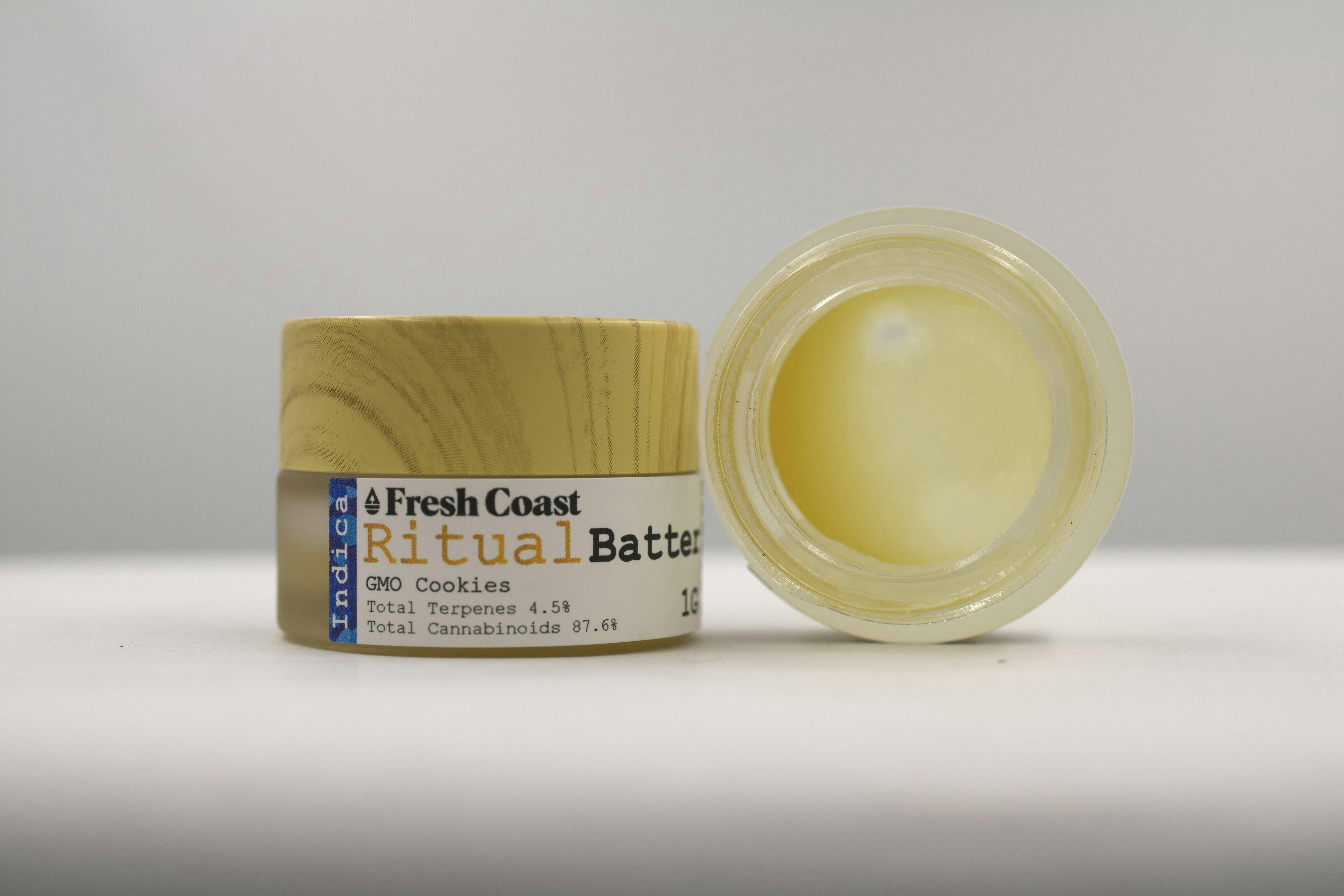 Fresh Coast | GMO Cookies | THC 76.9% | Ritual Batter 1G | Indica ...