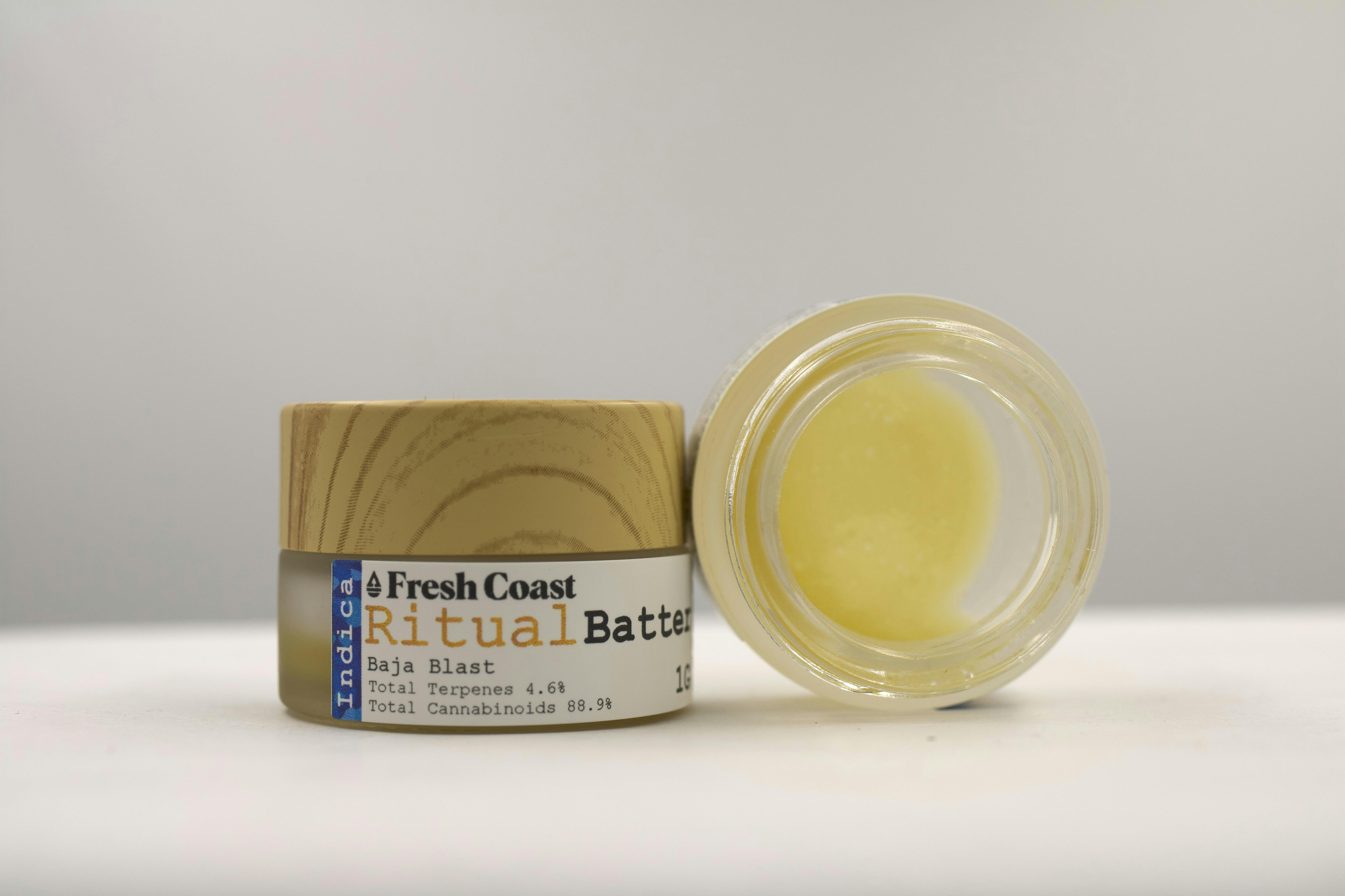 Fresh Coast | Baja Blast | THC 78.6% | Ritual Batter 1G | Indica ...