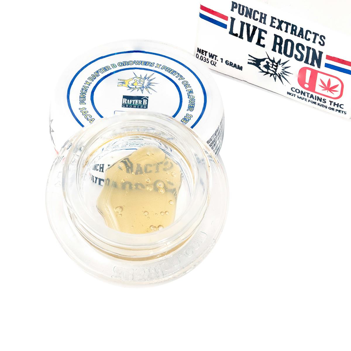 Saca La Bolsita Silver Tier Live Rosin Fresh Press (1g) by Punch Edibles & Extracts