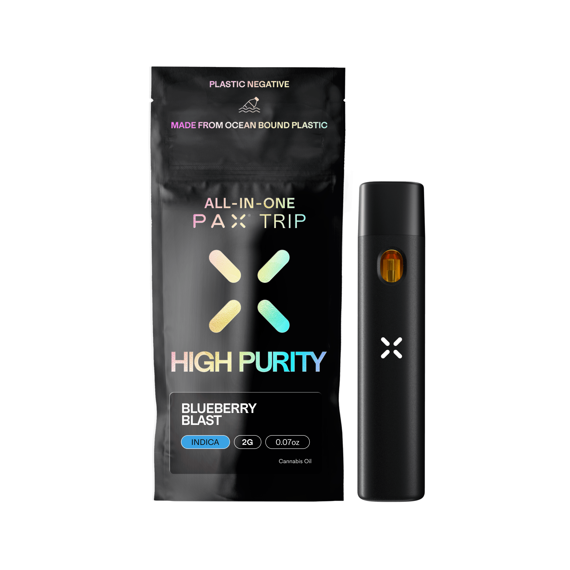 Blueberry Blast | High Purity Disposable | 2g