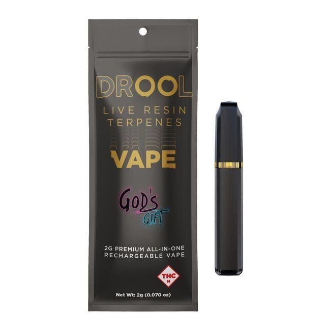 Drool | God's Gift | Live Resin Disposable | 2G