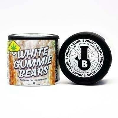 Bong Buddies | White Gummie Bears | Smalls | 2g by Phat Panda