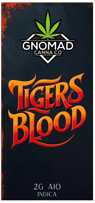 GNOMAD 2G AIO - TIGERS BLOOD (I) by Gnomad