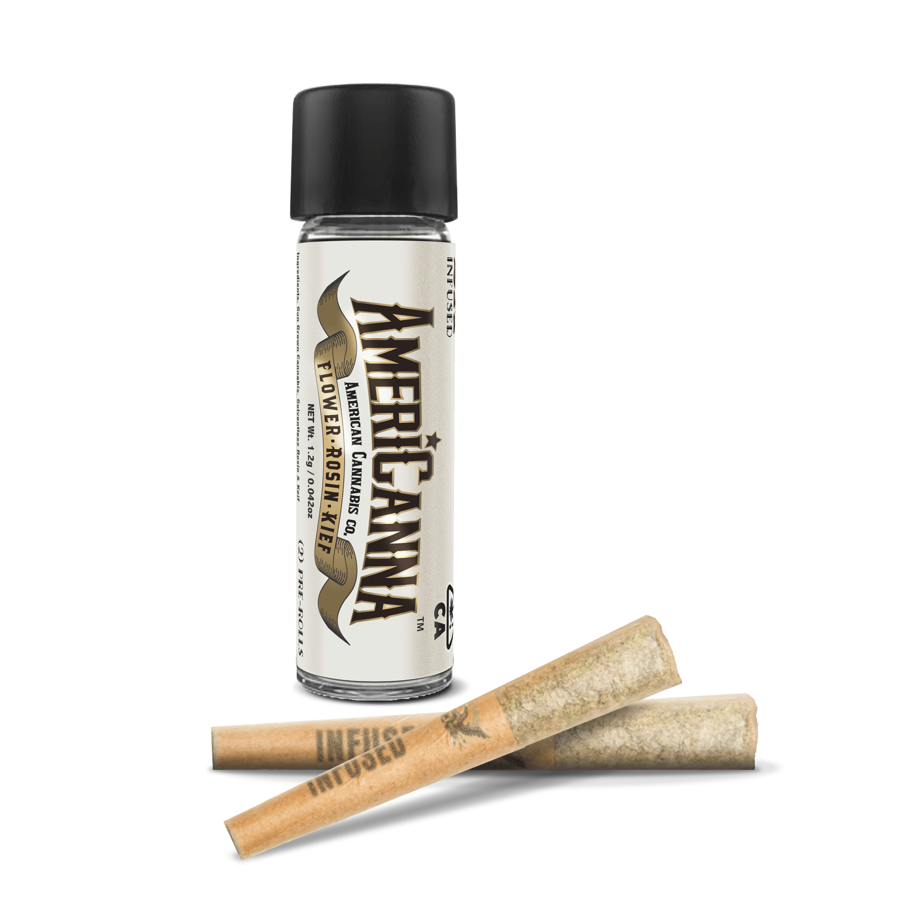 Rosin Infused 2pk Pre Rolls