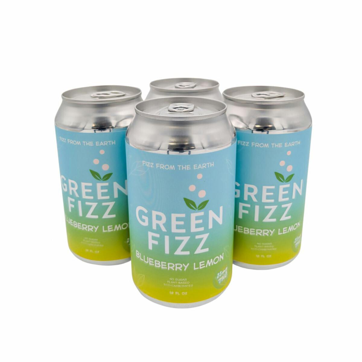Blueberry Lemon Thc Seltzer Green