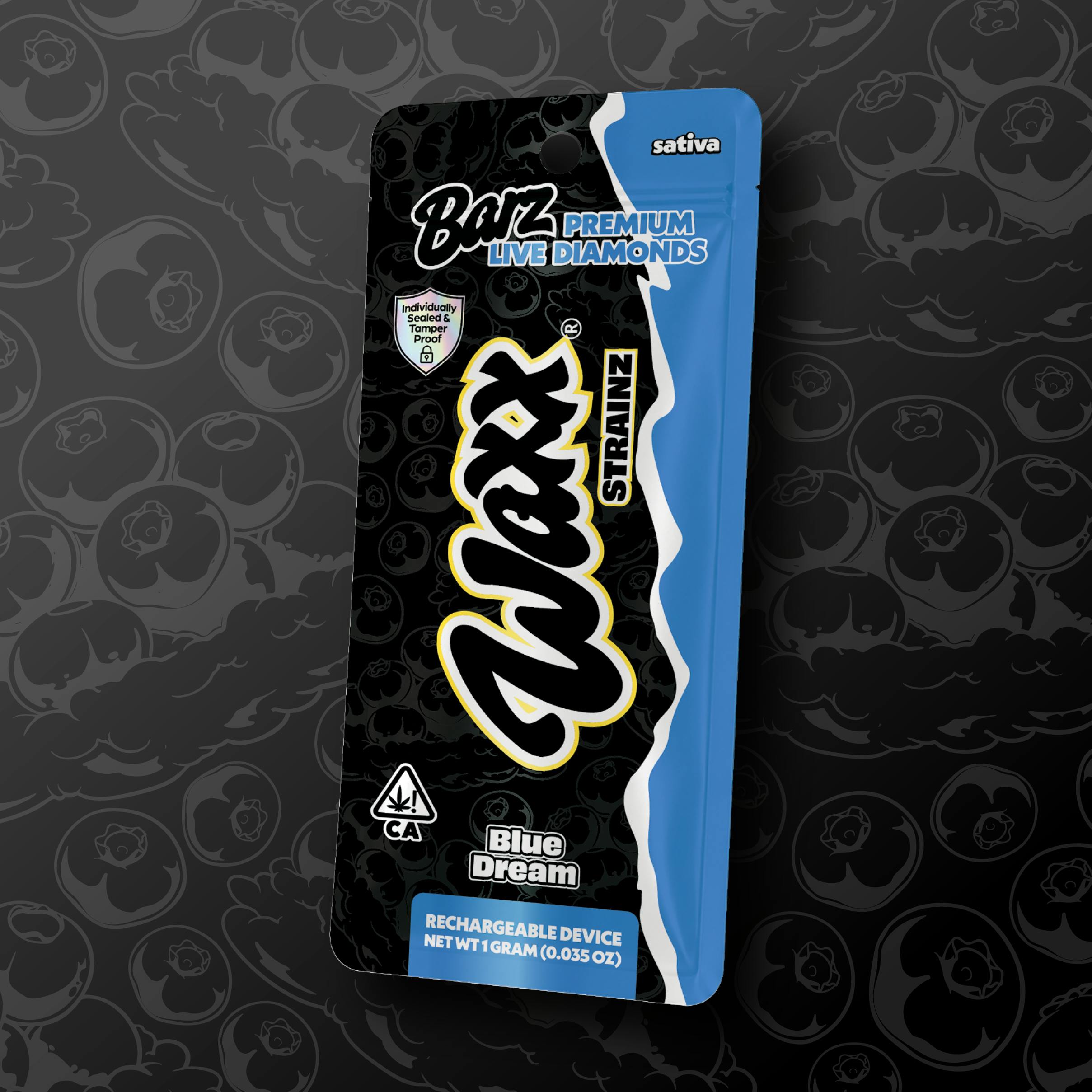 Waxx Brandz - Blue Dream Live Diamond AIO Bar 1000mg