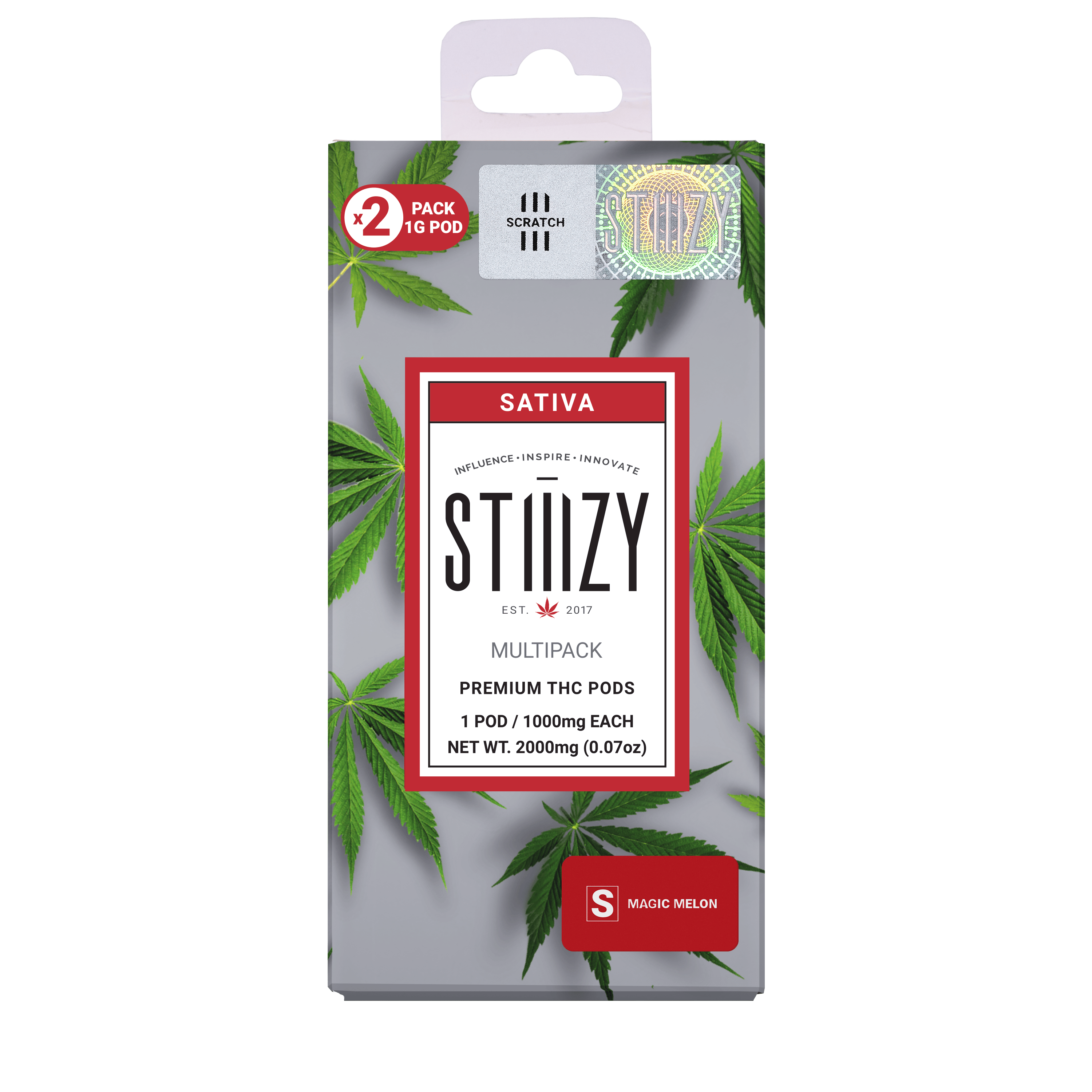 STIIIZY STIIIZY - Magic Melon 1g Pod 2Pack — Cartridges