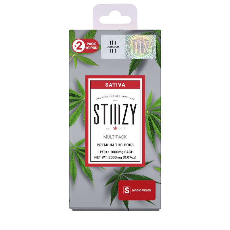 STIIIZY STIIIZY - Magic Melon 1g Pod 2Pack, Cartridges