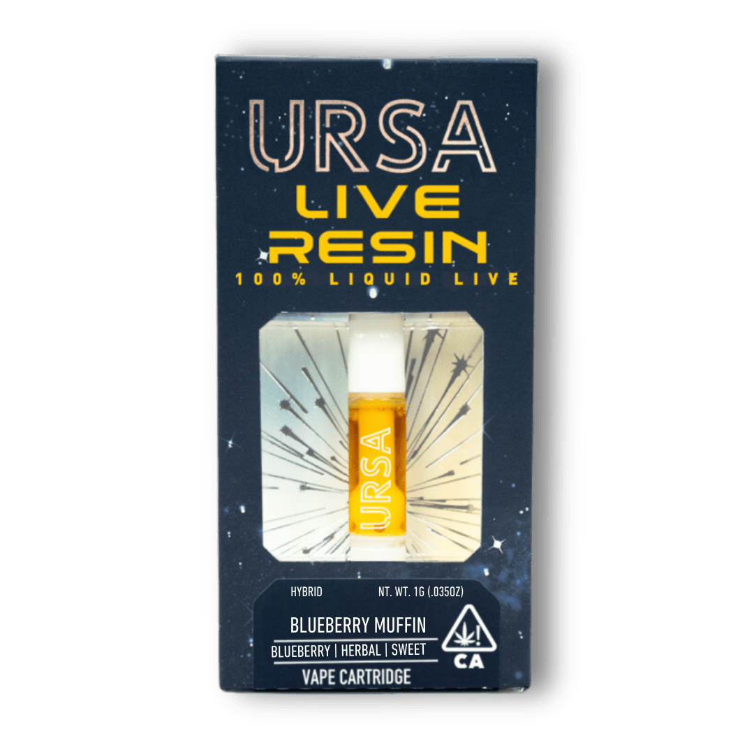 Blueberry Muffin Live Resin Cartridge