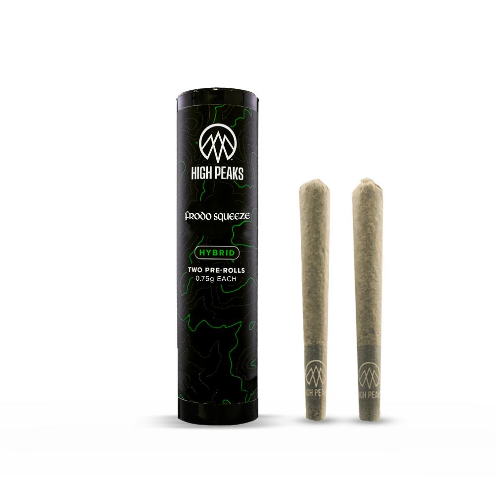 Frodo squeeze | Hybrid | 2-Pack Pre-Rolls | 0.75g Each