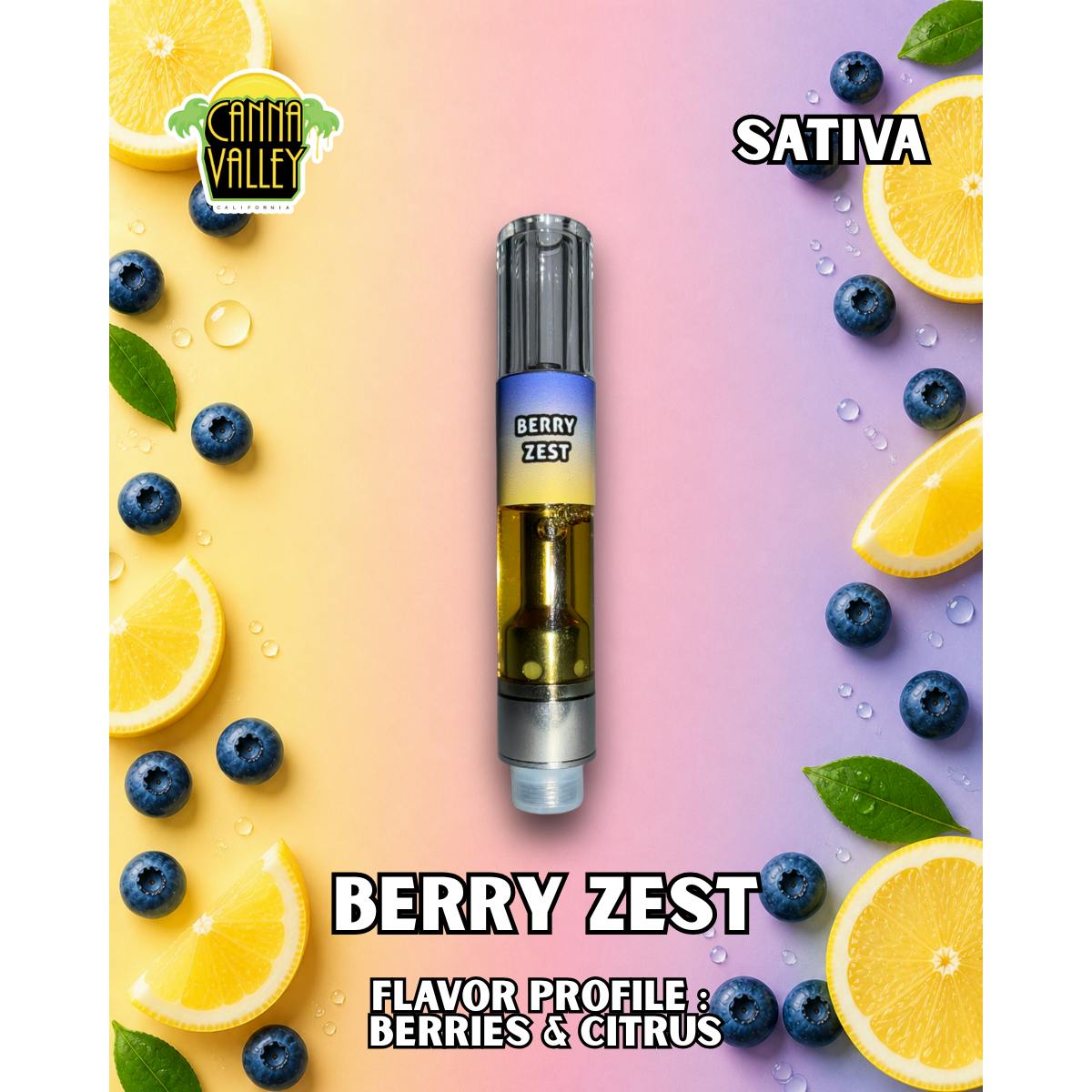 Canna Valley — Berry Zest - 510 Thread