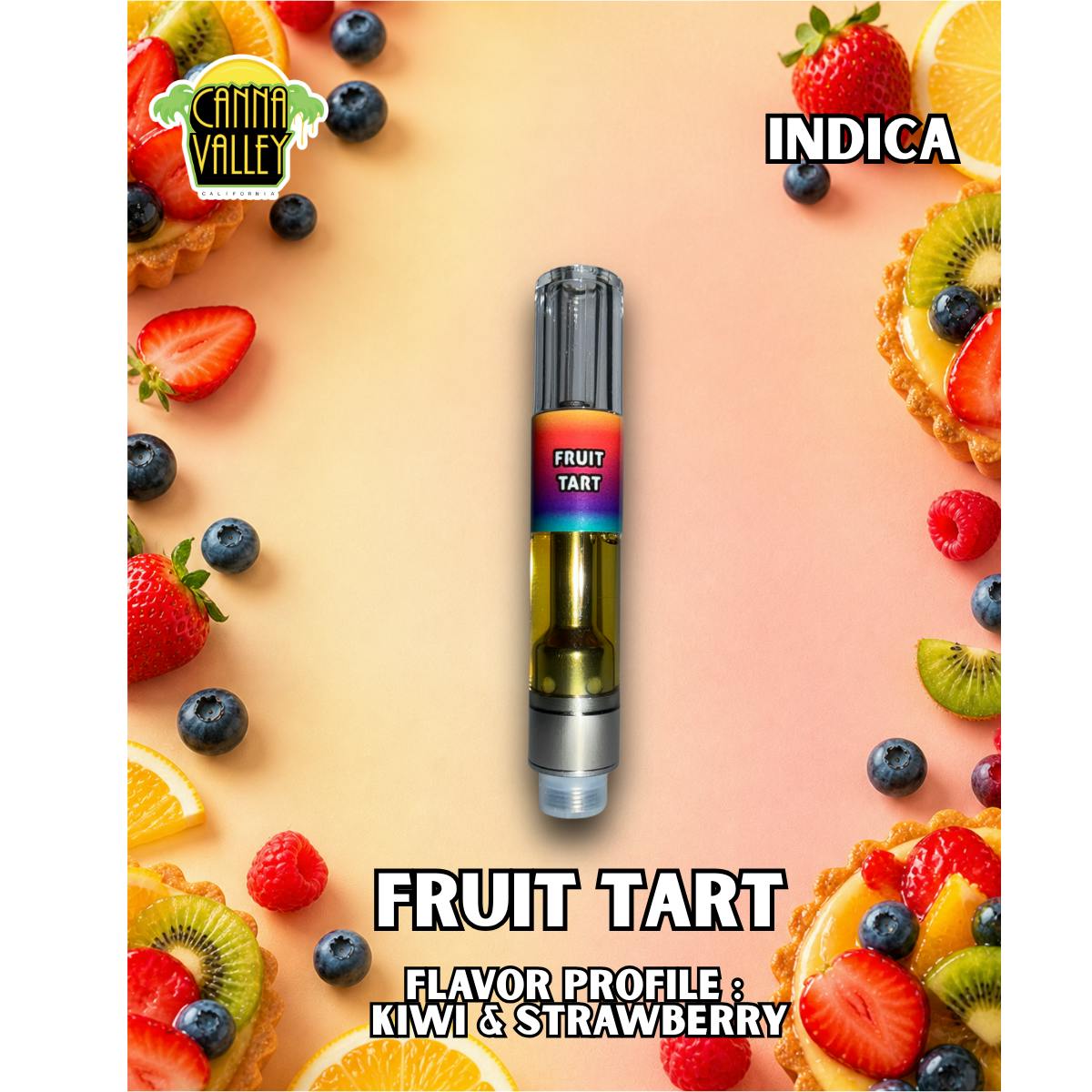 Canna Valley — Fruit Tart - 510 Thread