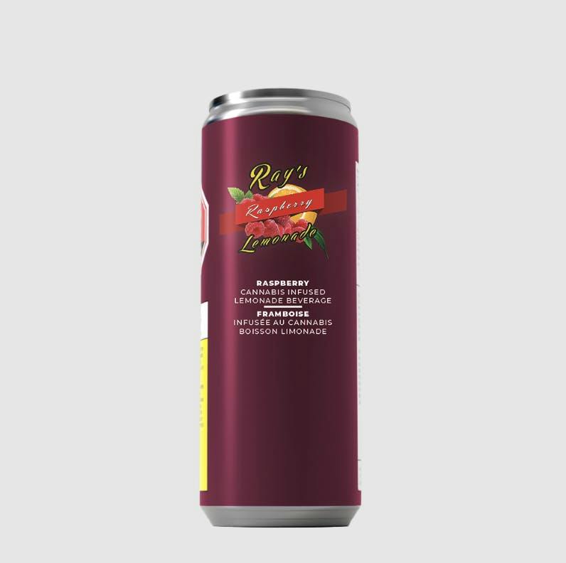 Ray's Lemonade | Raspberry | Carbonated | 10mg | 12 fl oz