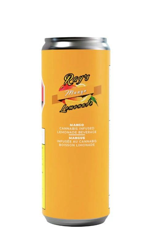 Ray's Lemonade | Mango | Carbonated | 10mg | 12 fl oz