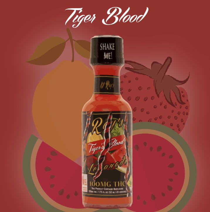 Tiger's Blood lil' Rays 100mg