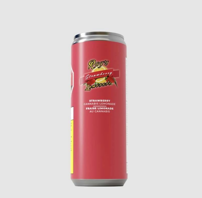 Ray's Lemonade | Strawberry | Carbonated | 10mg | 12 fl oz