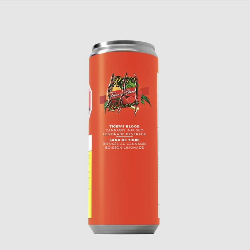 Ray's Lemonade | Tiger's Blood | Carbonated | 10mg | 12 fl oz