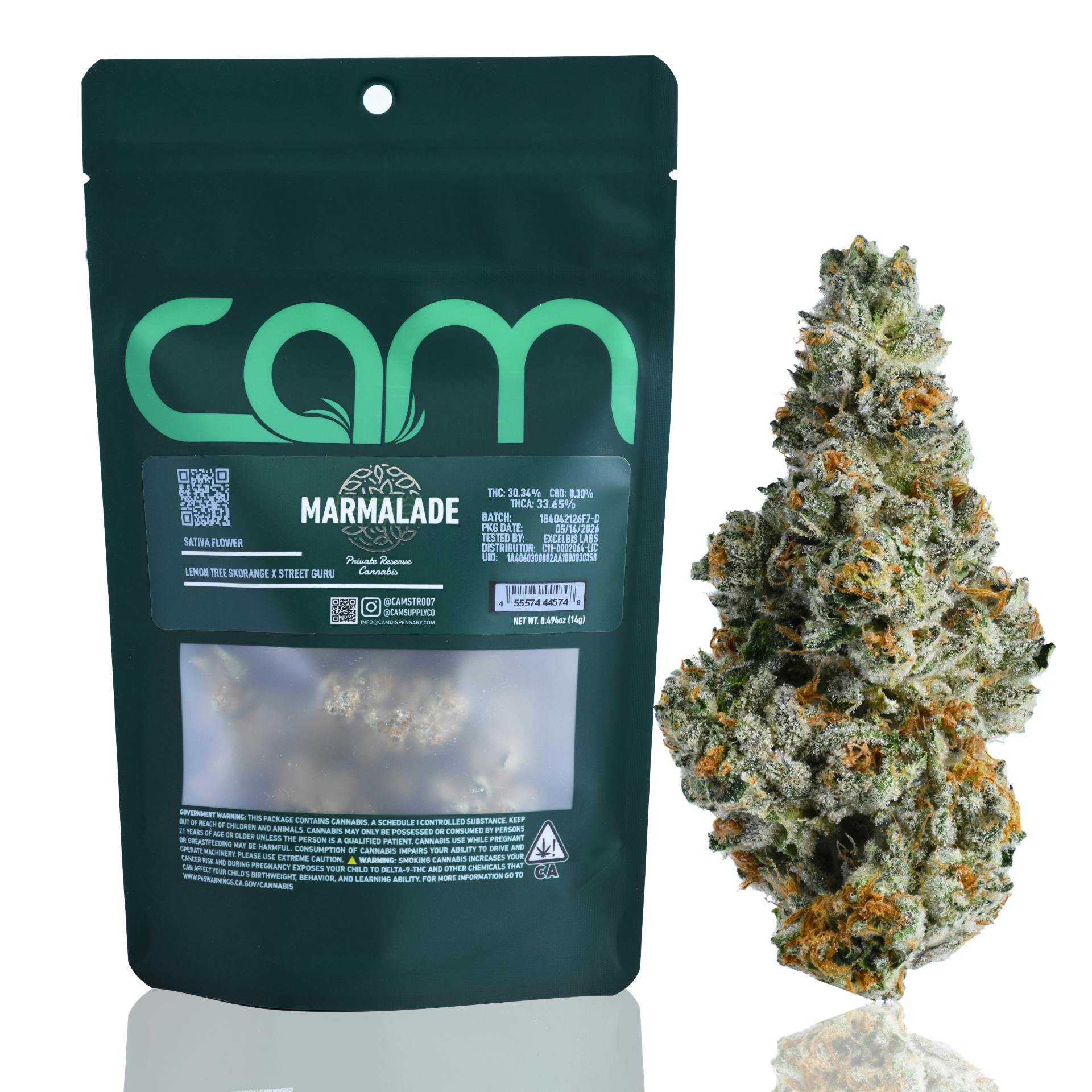 CAM | Marmalade | Big Buds | 14g