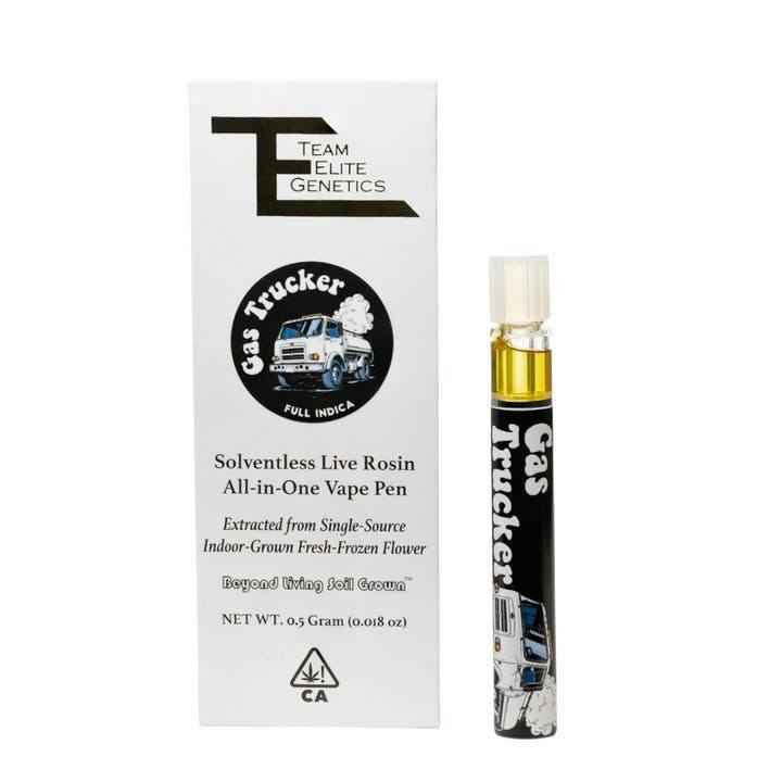 Gas Trucker | Live Rosin Disposable | 0.5g