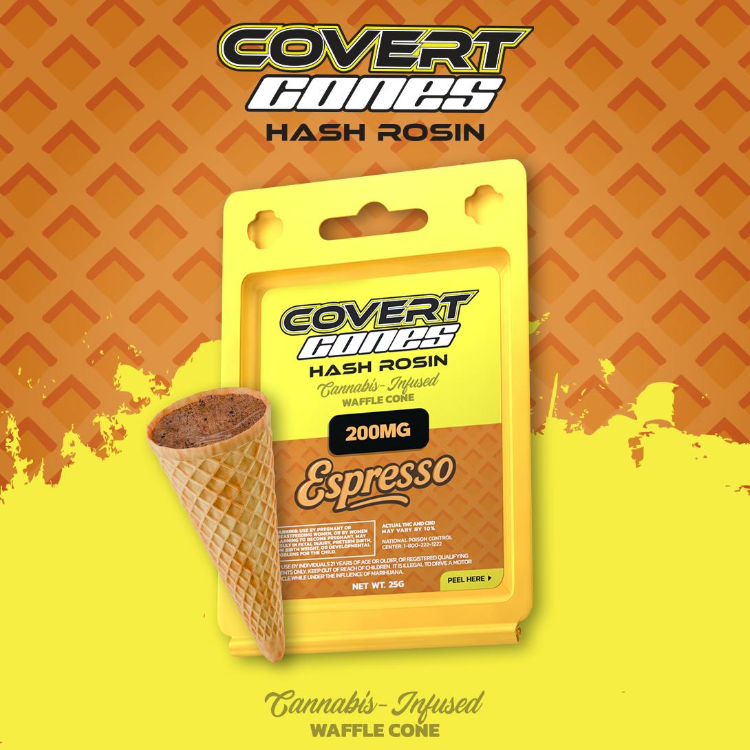 Espresso I 200mg Hash Rosin Cone