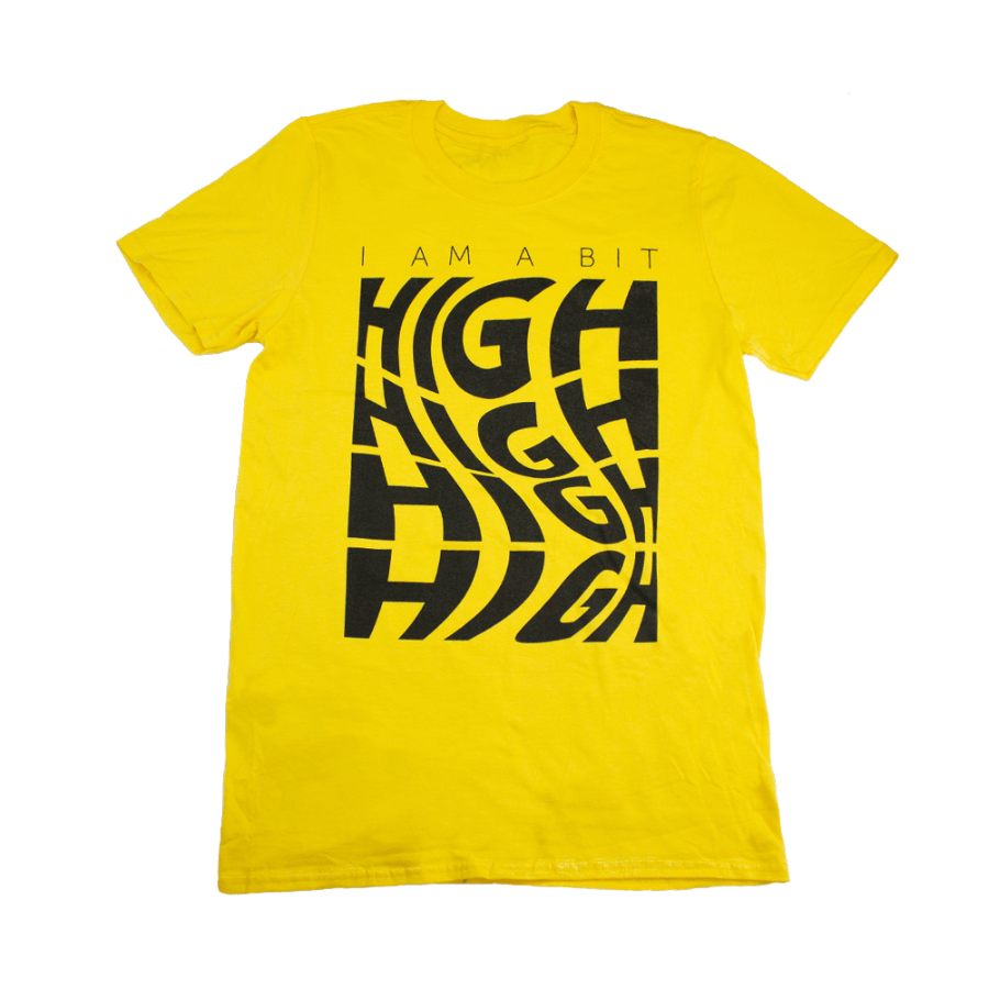 A Bit High – Tee Shirt – Yellow – S