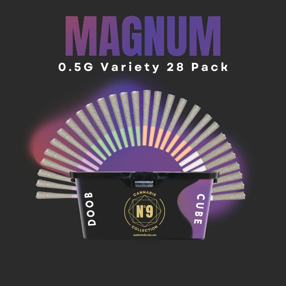 Doob Cube Magnum Variety Pack | 0.5g each | 28pk by No. 9