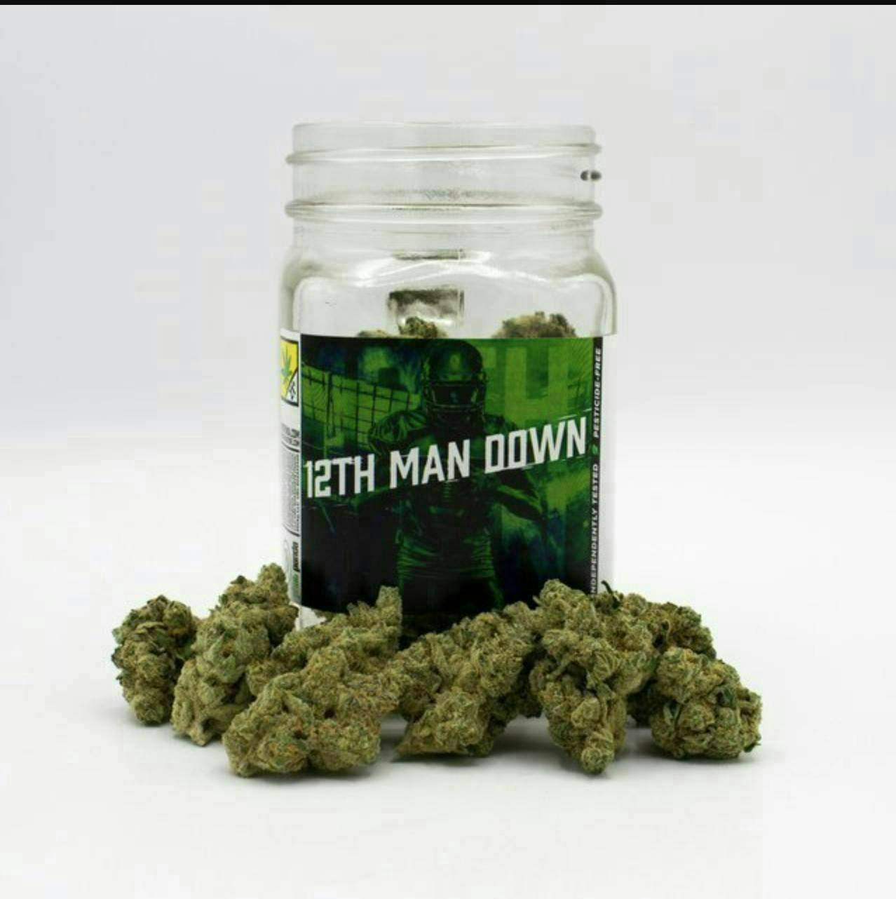 12th Man Down | Big Buds | 3.5g by Phat Panda