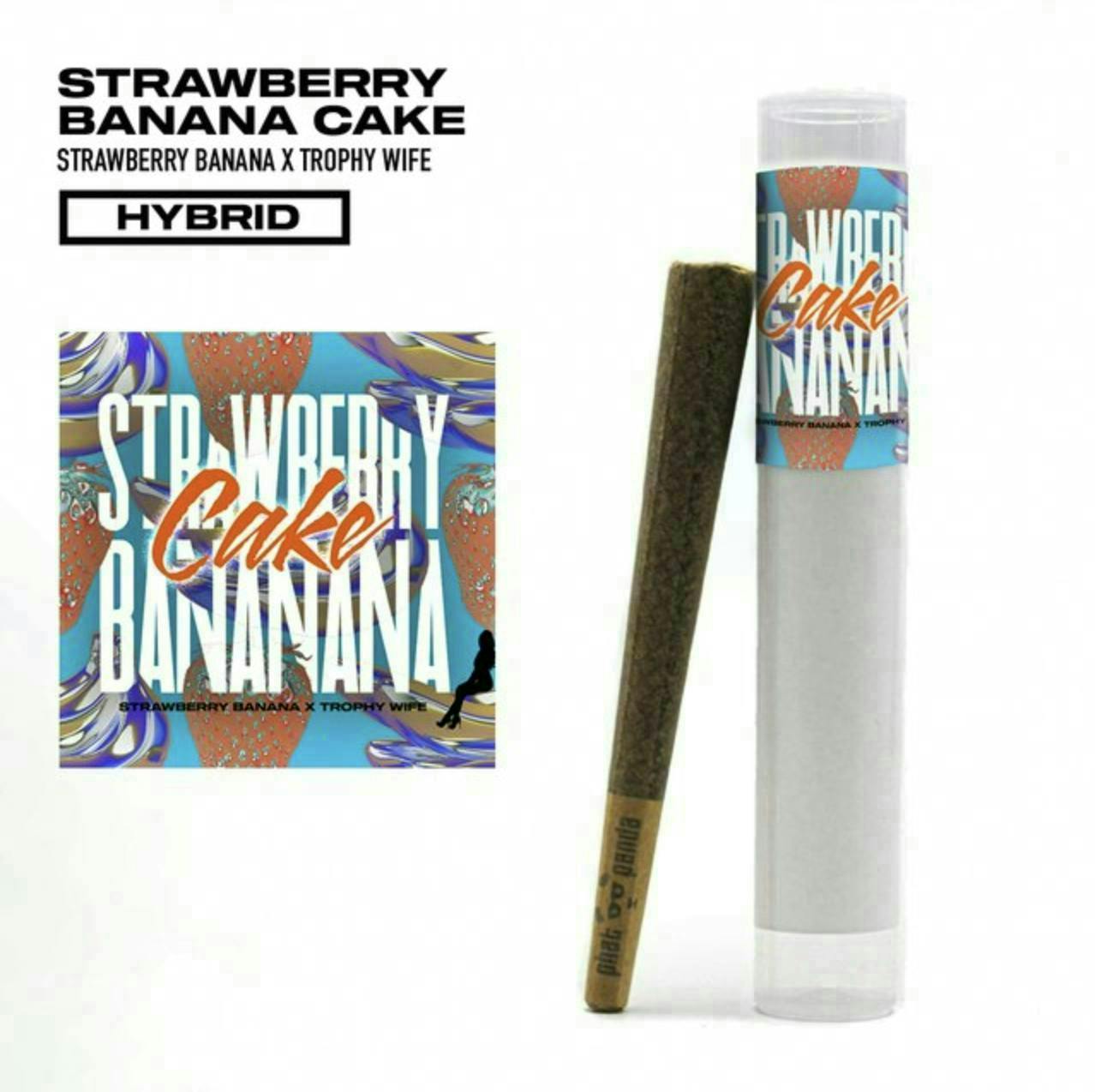 Strawberry Banana Cake | Joint | 1g by Phat Panda
