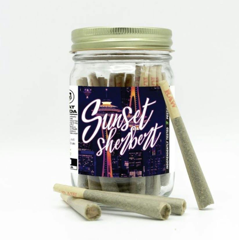 Sunset Sherbert | Joints | 1g | 28pk