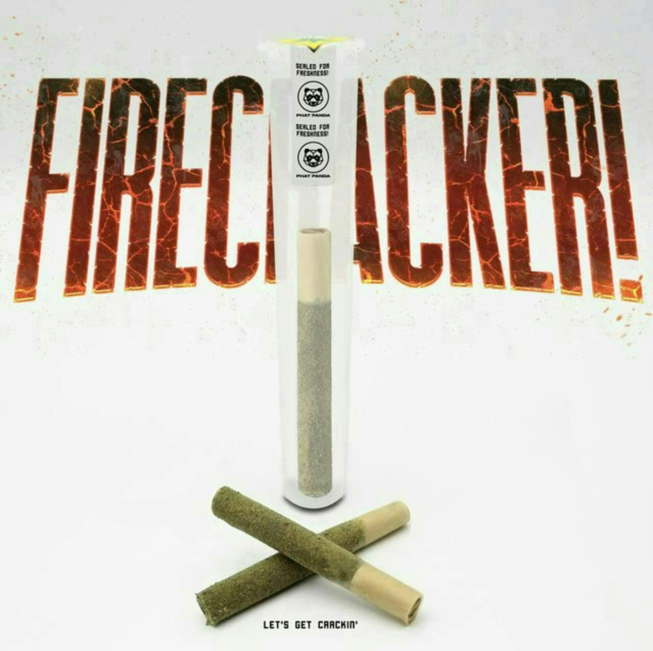 Firecracker | Raspberry Skywalker | Infused Joint | 1g by Phat Panda