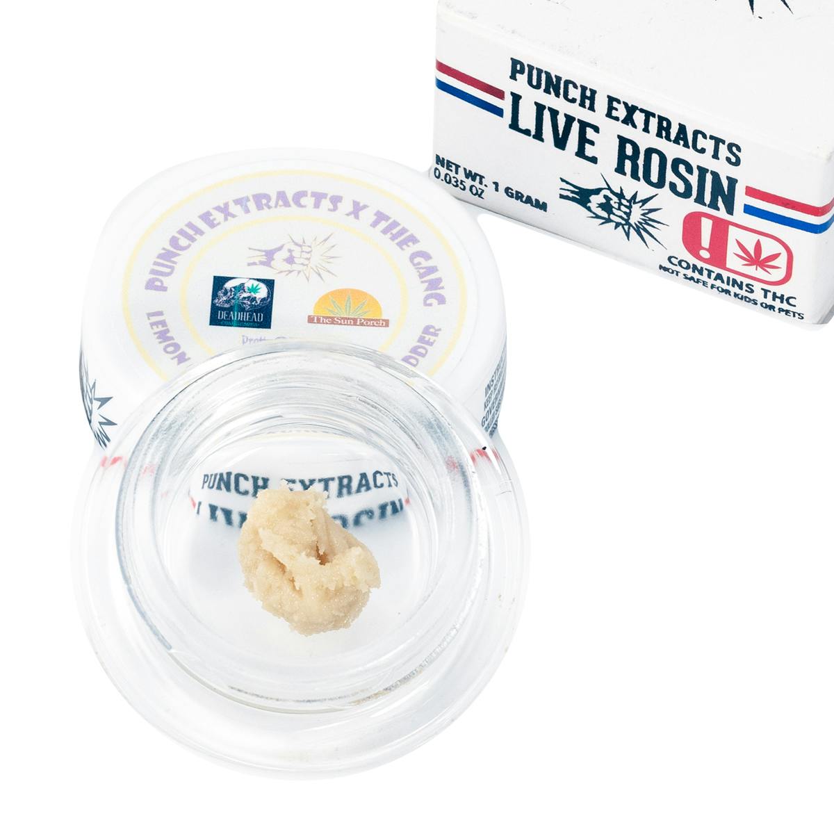 PUNCH EDIBLES & EXTRACTS: Lemon Cream Kush Cake Tier Silver Cold Cure