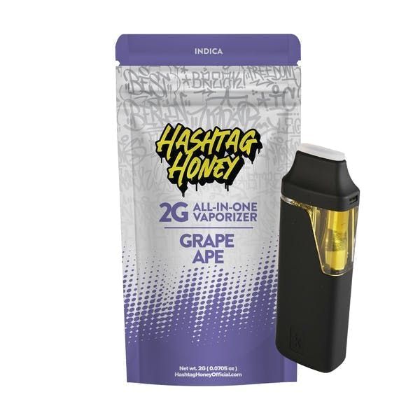 Hashtag Honey | Grape Ape | Disposable | 2g