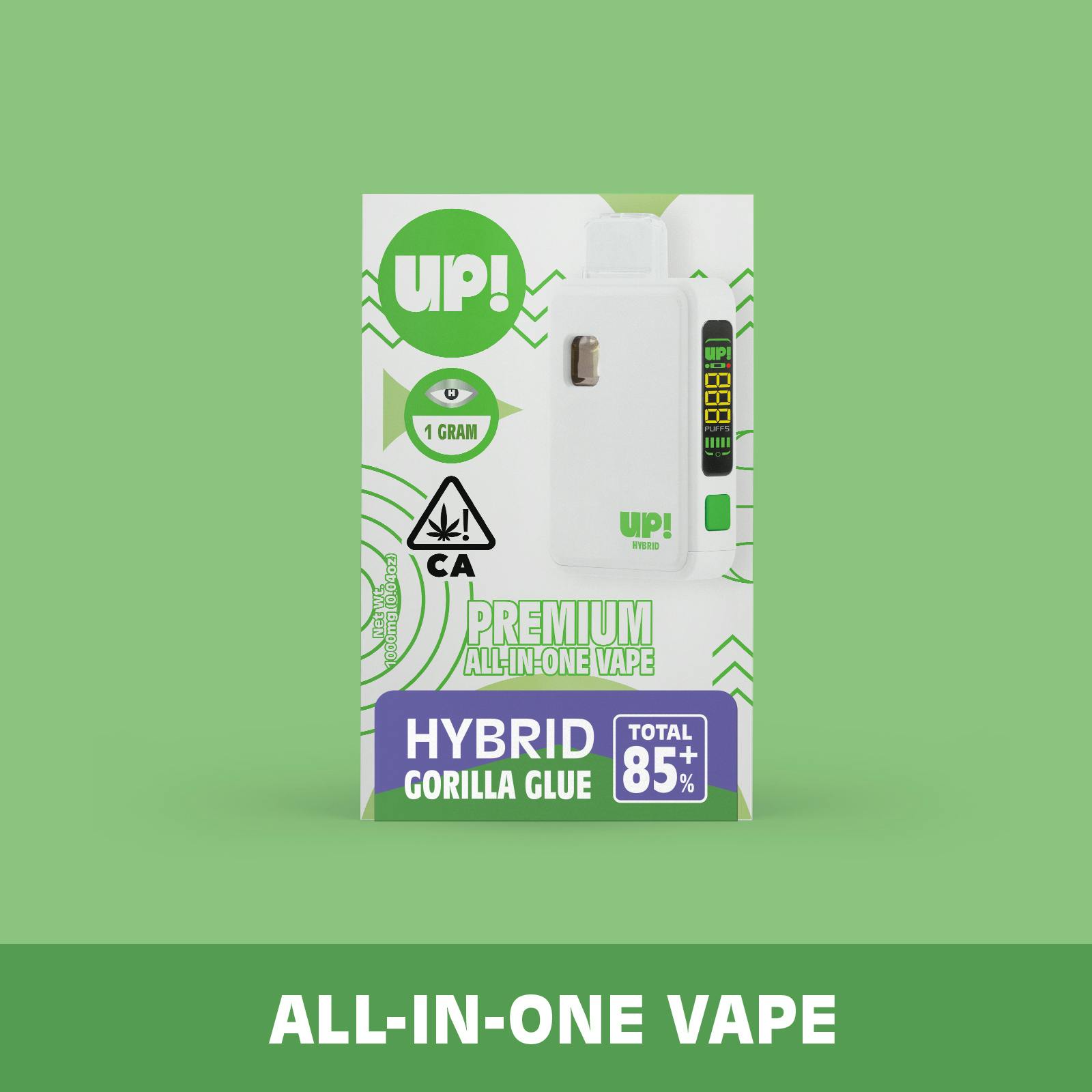Gorilla Glue (Hybrid) V2 Classic All-In-One Vape 1g