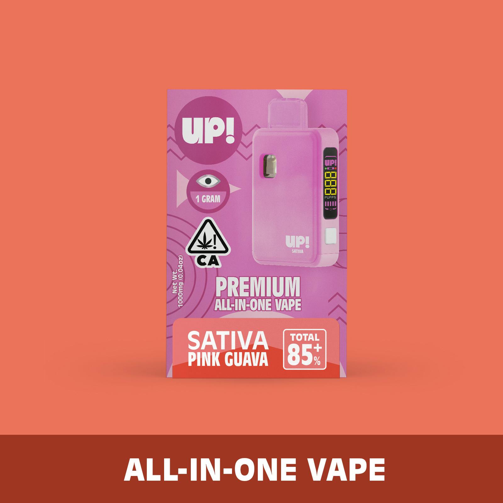 Pink Guava (Sativa) V2 Classic All-In-One Vape 1g