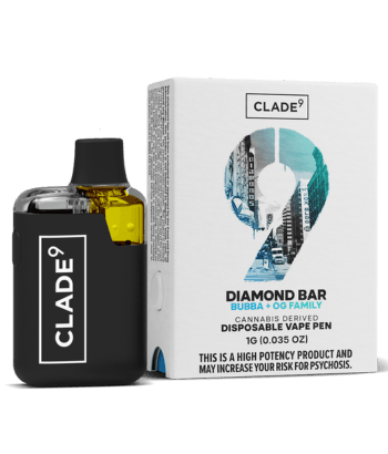 Clade9 | Diamond Bar | Distillate Disposable | 1g by Clade9