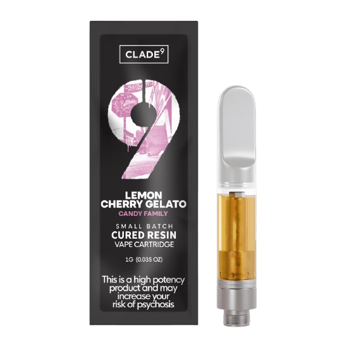 Clade9 | Lemon Cherry Gelato | Cured Resin Cartridge | 1g by Clade9