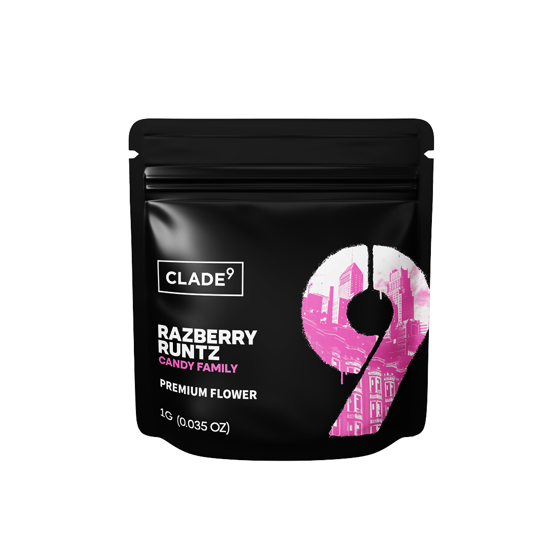 Clade9 | Razberry Runtz | Big Buds | 1g by Clade9
