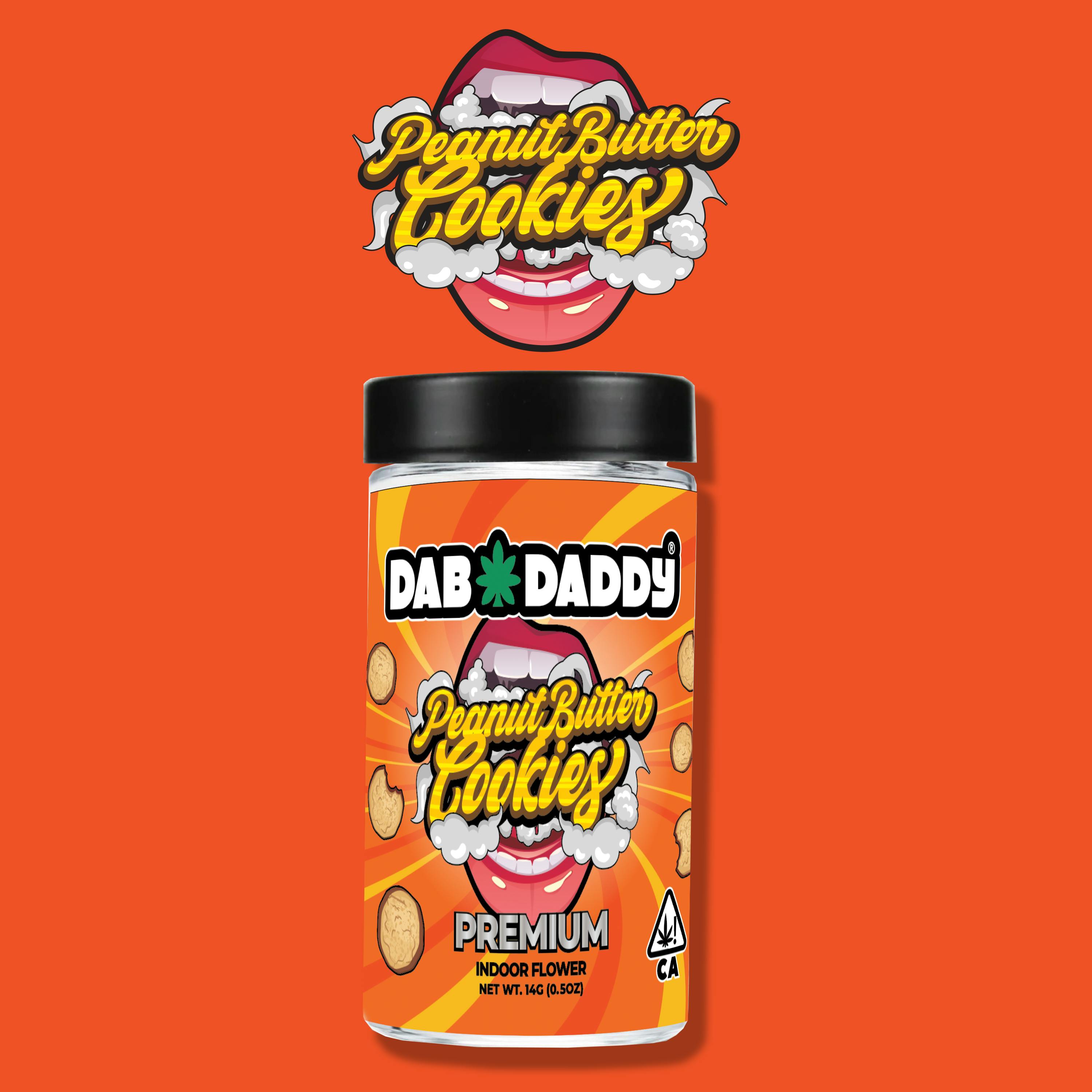 Dab Daddy Ⓡ — Peanut Butter Cookies