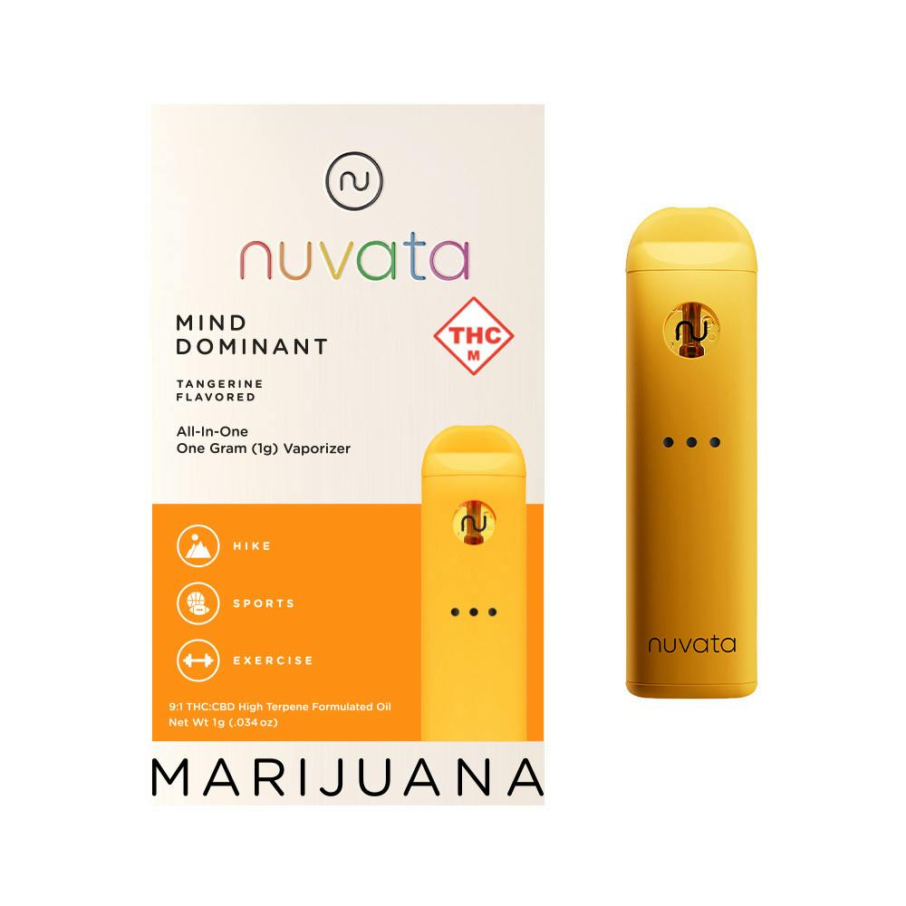 Nuvata | Mind Dominant Tangerine | Disposable | 1g by Nuvata